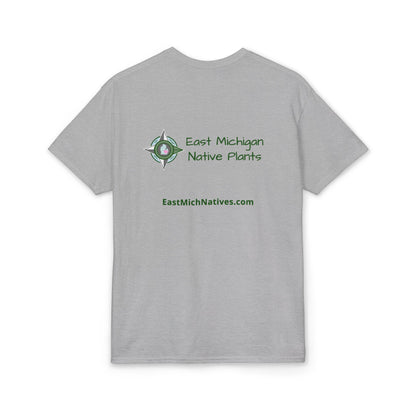 Dry Blend Moisture Wicking Tee Summer Garden w/EMNP Logo on back