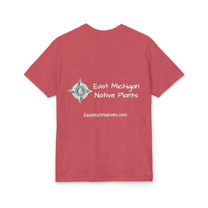 Dry Blend Moisture Wicking Tee Plant Native Plants w/EMNP Logo