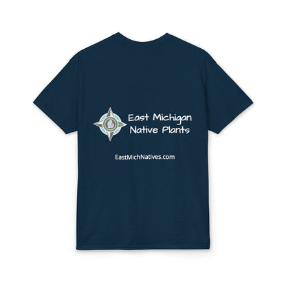 Dry Blend Moisture Wicking Tee Summer Garden w/EMNP Logo on back