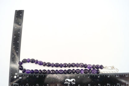 Vintage Native American Turquoise Bead Necklace 18"