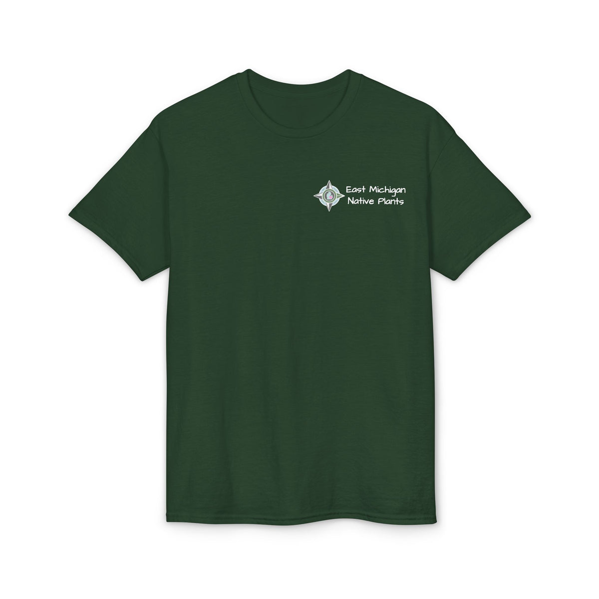 EastMichNatives DryBlend T-Shirt — EMNP Logo Tee for Native Gardeners & Plant Enthusiasts