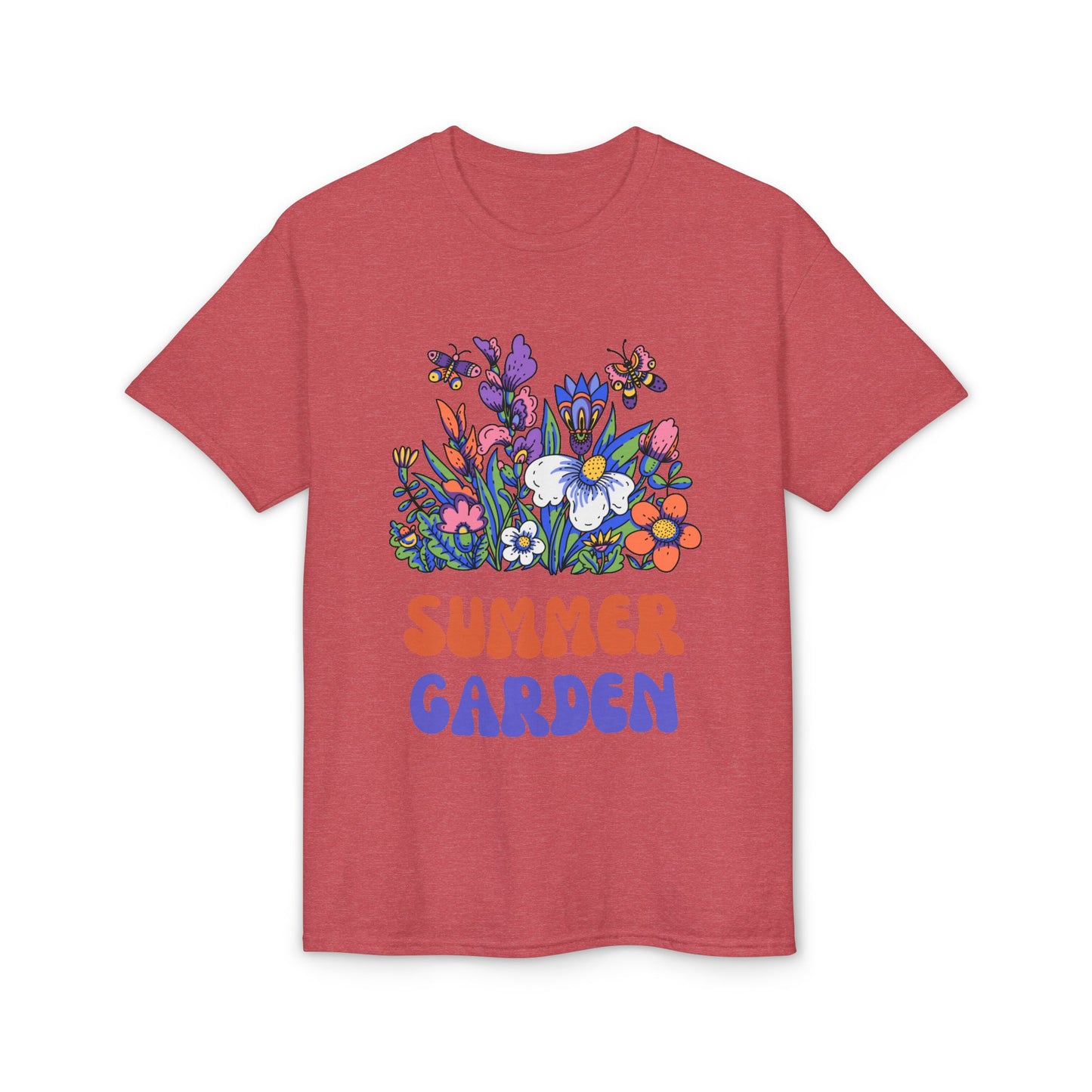Dry Blend Moisture Wicking Tee Summer Garden w/EMNP Logo on back