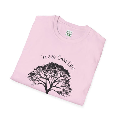 Unisex Softstyle T-Shirt, Trees Are Life!