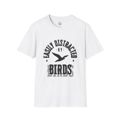 EastMichNatives T-Shirt, Distracted by Birds, Soaring