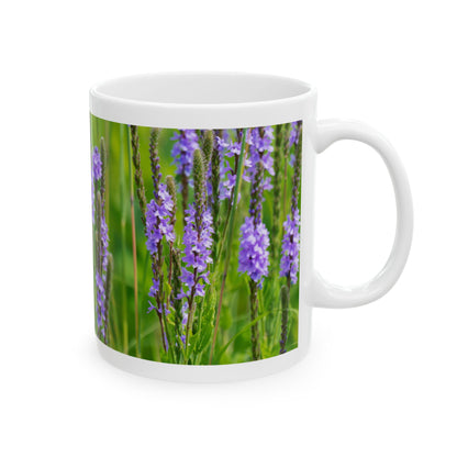 Ceramic Mug, (11oz, 15oz), Hoary Vervain