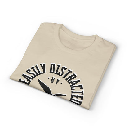 Dry Blend Moisture Wicking Tee "Distracted By Birds" plus EMNP Logo