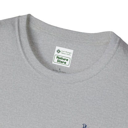 Unisex Softstyle T-Shirt Native Plants for Birds, Pollinators, People, Planet (Back)