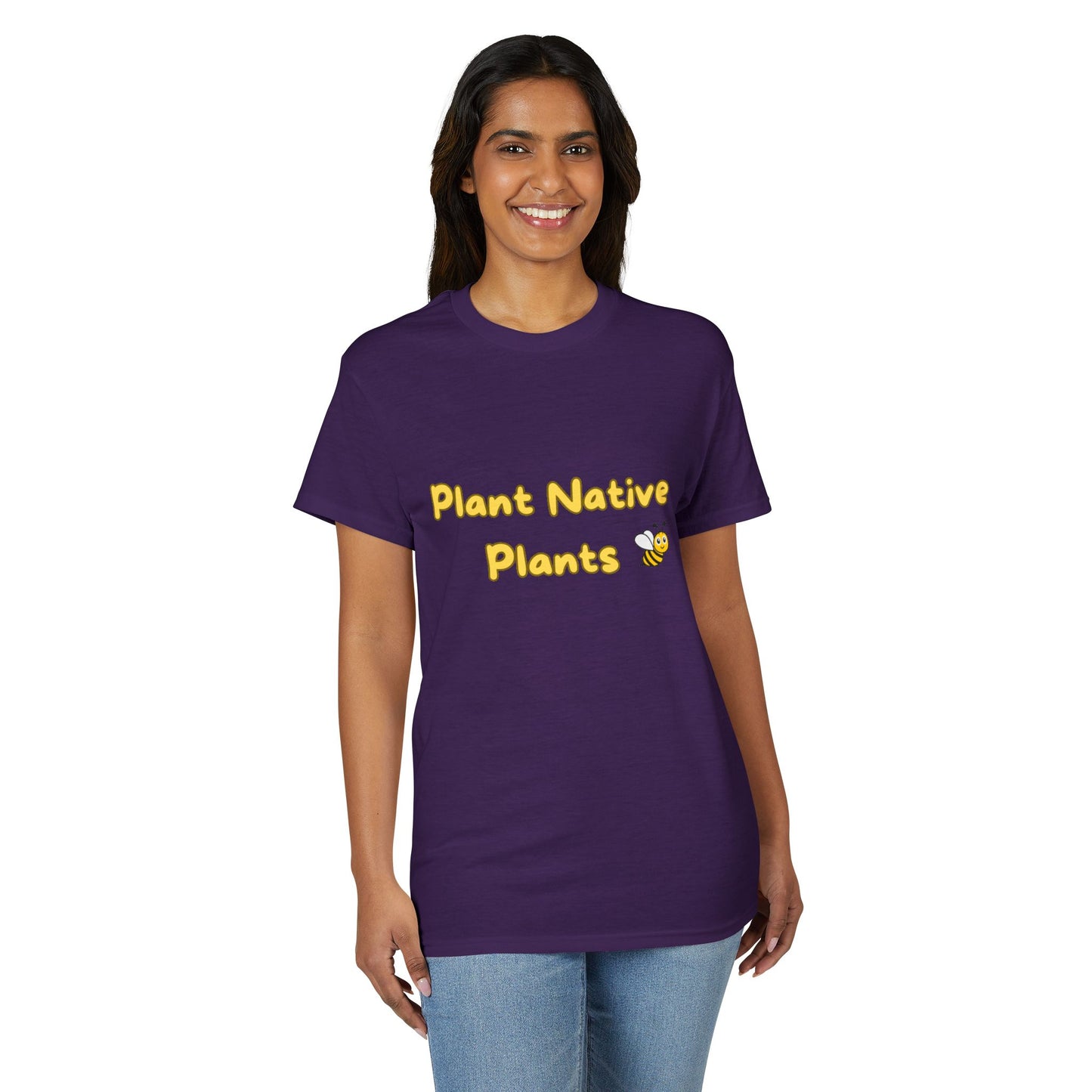 Dry Blend Moisture Wicking Tee Plant Native Plants w/EMNP Logo