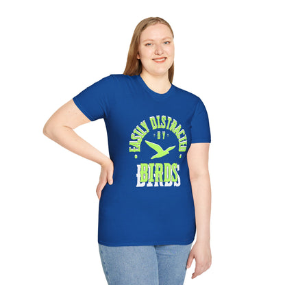 EastMichNatives T-Shirt, Distracted by Birds, Soaring