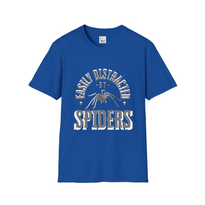 EastMichNatives T-Shirt, Distracted by Spiders