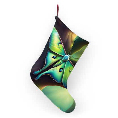 Christmas Stockings, Oak & Luna Moth