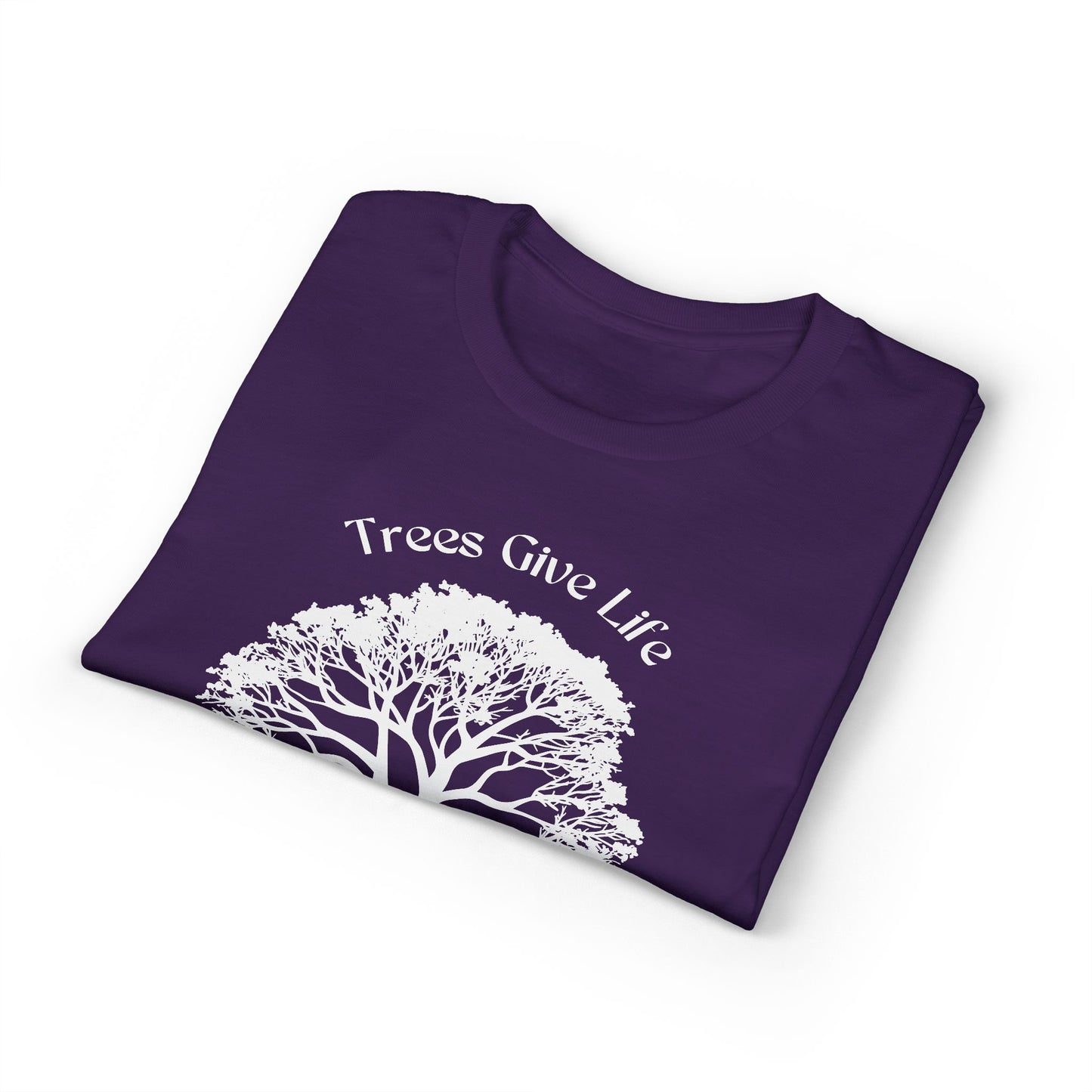Dry Blend Moisture Wicking Tee Trees Give Life w/EMNP Logo