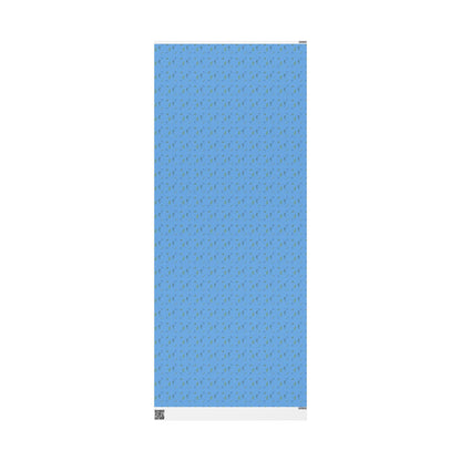 Wrapping Paper, Juniper Berry - Lt Blue