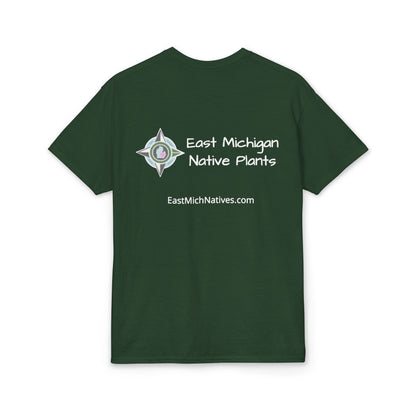 EastMichNatives DryBlend T-Shirt — EMNP Logo Tee for Native Gardeners & Plant Enthusiasts