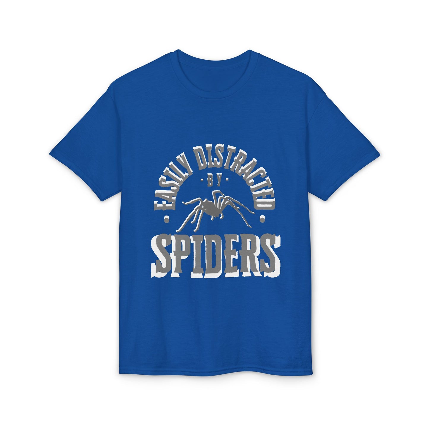 Dry Blend Moisture Wicking Tee "Distracted By Spiders" plus EMNP Logo