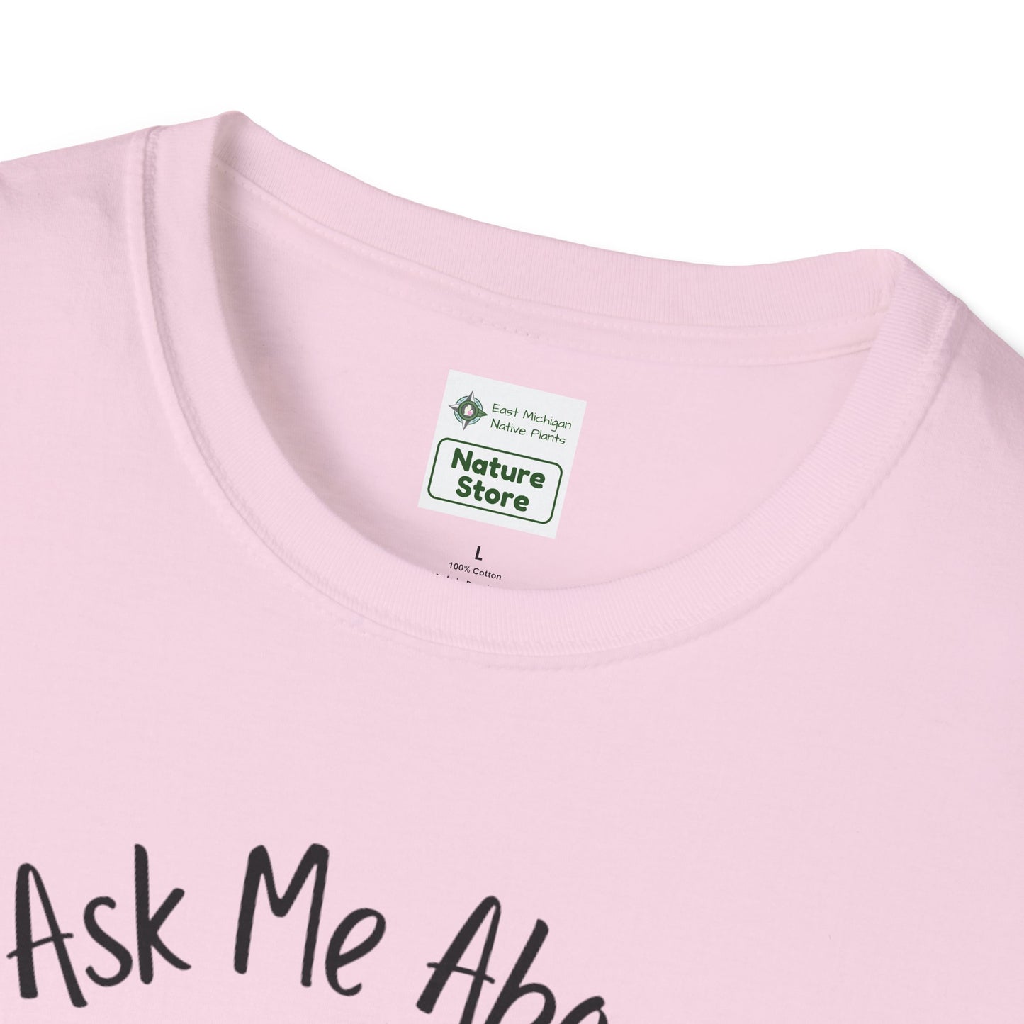 Tshirt Ask Me About My Prairie — Casual Cotton Tee for Prairie Lovers