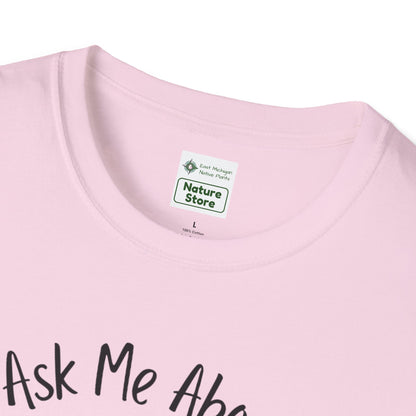 Tshirt Ask Me About My Prairie — Casual Cotton Tee for Prairie Lovers
