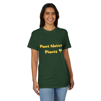 Dry Blend Moisture Wicking Tee Plant Native Plants w/EMNP Logo