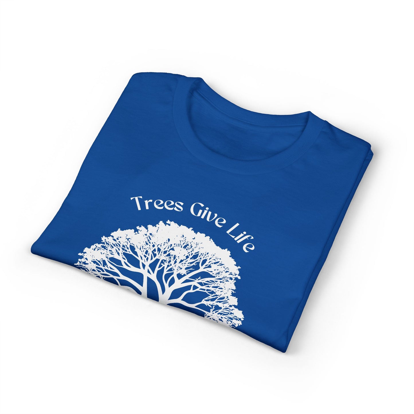 Dry Blend Moisture Wicking Tee Trees Give Life w/EMNP Logo