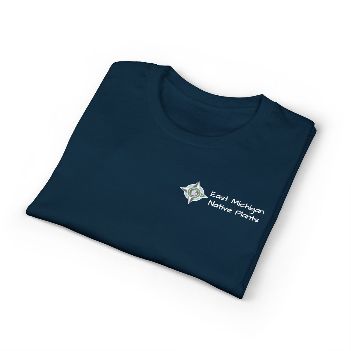 EastMichNatives DryBlend T-Shirt — EMNP Logo Tee for Native Gardeners & Plant Enthusiasts