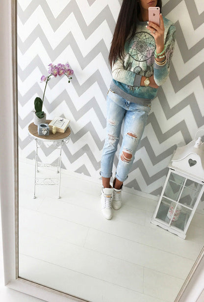 Dreamcatcher print T-shirt