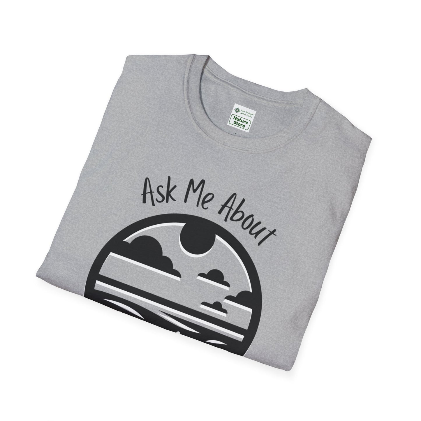 Tshirt Ask Me About My Prairie — Casual Cotton Tee for Prairie Lovers