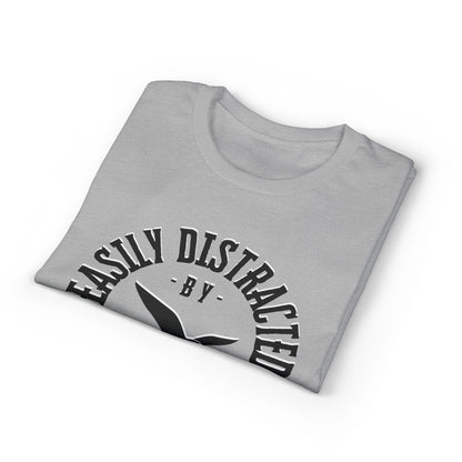 Dry Blend Moisture Wicking Tee "Distracted By Birds" plus EMNP Logo