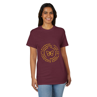 Dry Blend Moisture Wicking Tee Native Plants & Butterfly w/EMNP Logo