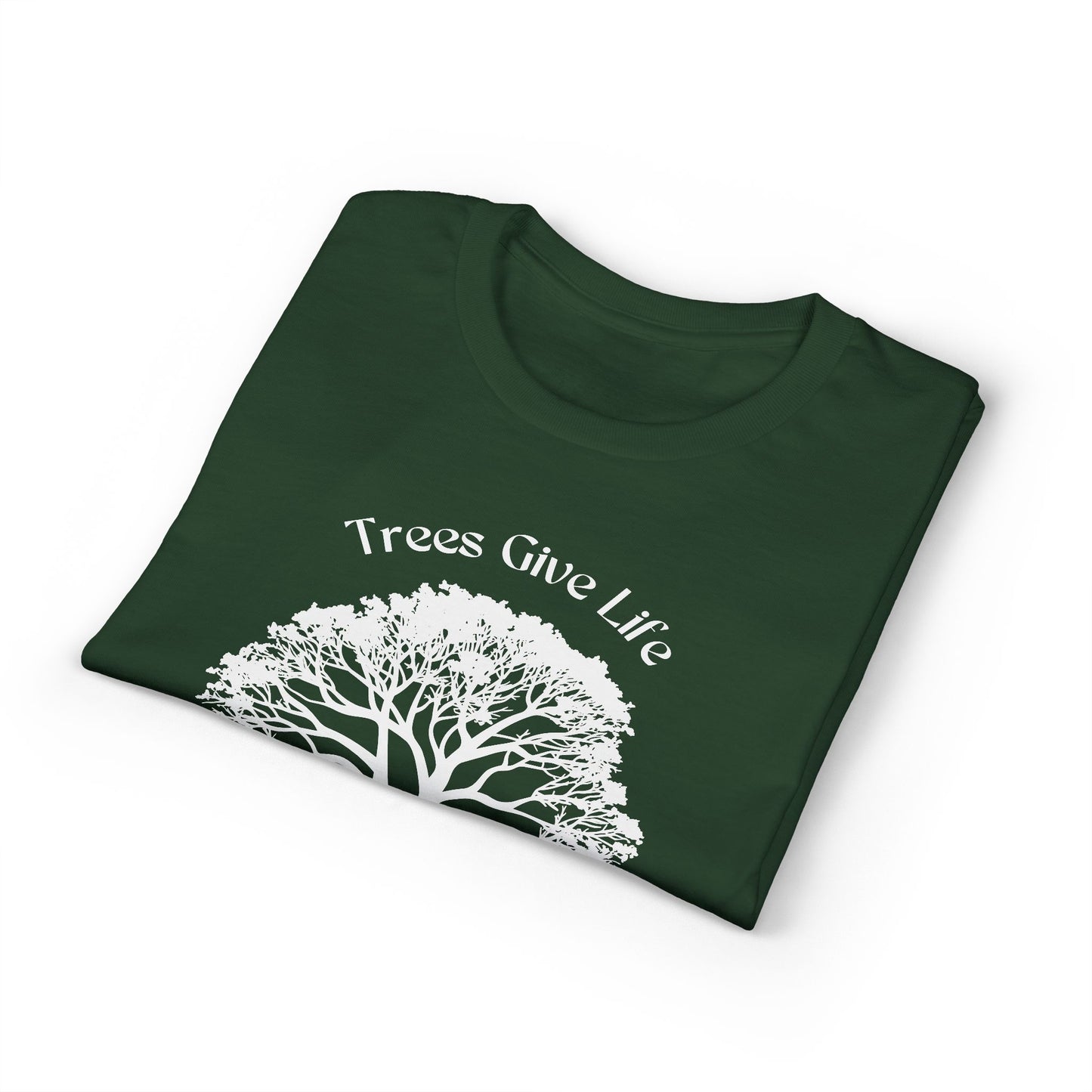 Dry Blend Moisture Wicking Tee Trees Give Life w/EMNP Logo