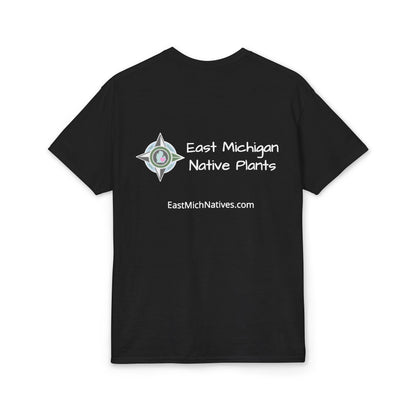 Dry Blend Moisture Wicking Tee Summer Garden w/EMNP Logo on back
