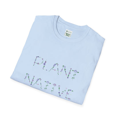 T-Shirt Unisex Softstyle, Plant Native Plants, Floral Flowers