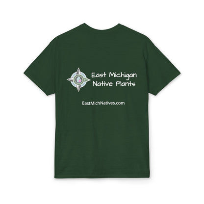 EastMichNatives DryBlend T-Shirt — EMNP Logo Tee for Native Gardeners & Plant Enthusiasts