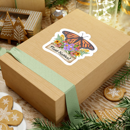 Stickers, Monarch Plant Native!