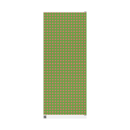 Wrapping Paper, Wild Columbine - Green