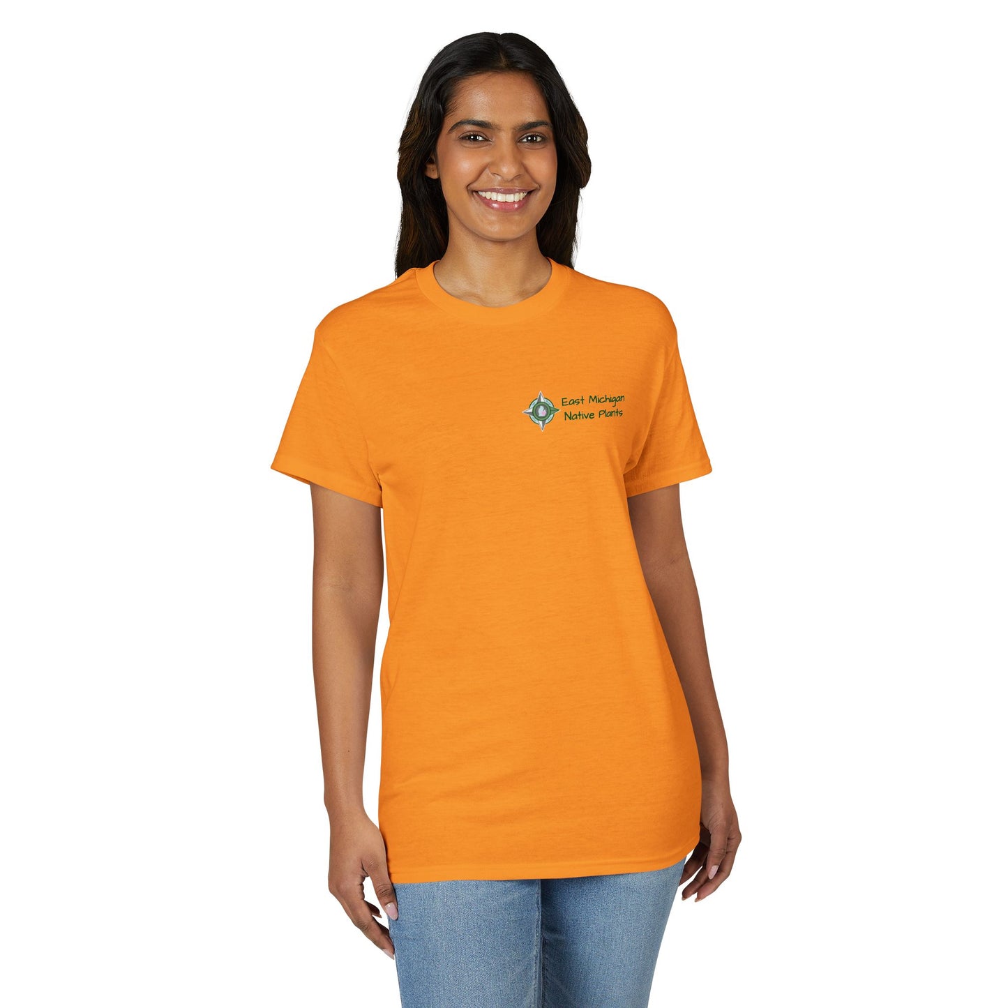 EastMichNatives DryBlend T-Shirt — EMNP Logo Tee for Native Gardeners & Plant Enthusiasts