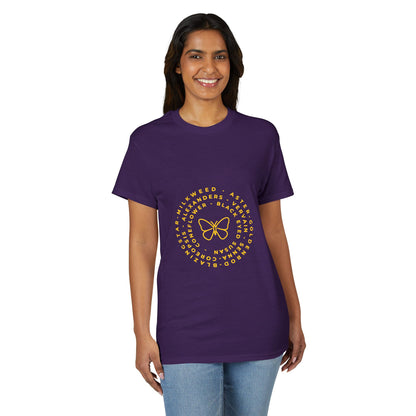 Dry Blend Moisture Wicking Tee Native Plants & Butterfly w/EMNP Logo