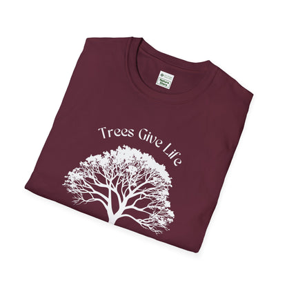 Unisex Softstyle T-Shirt, Trees Are Life!
