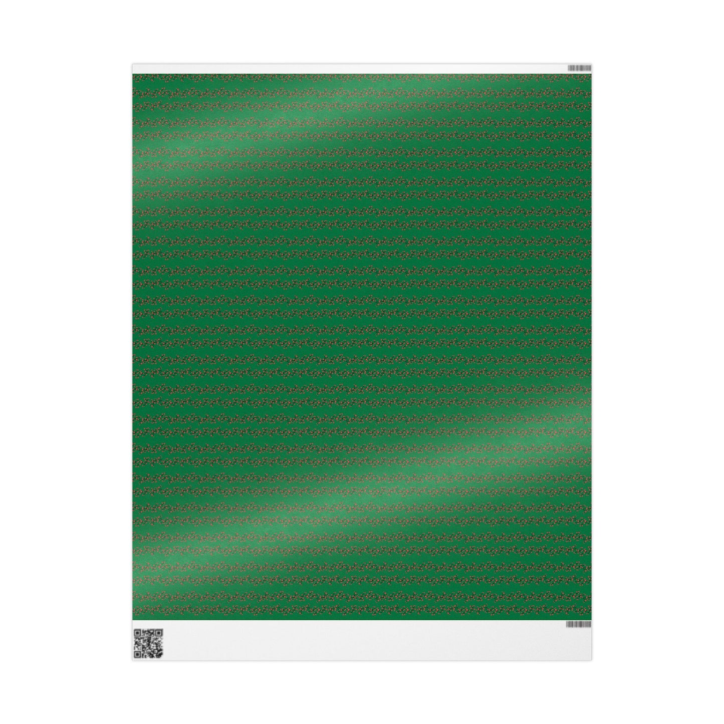 Wrapping Paper, Winterberry - Green