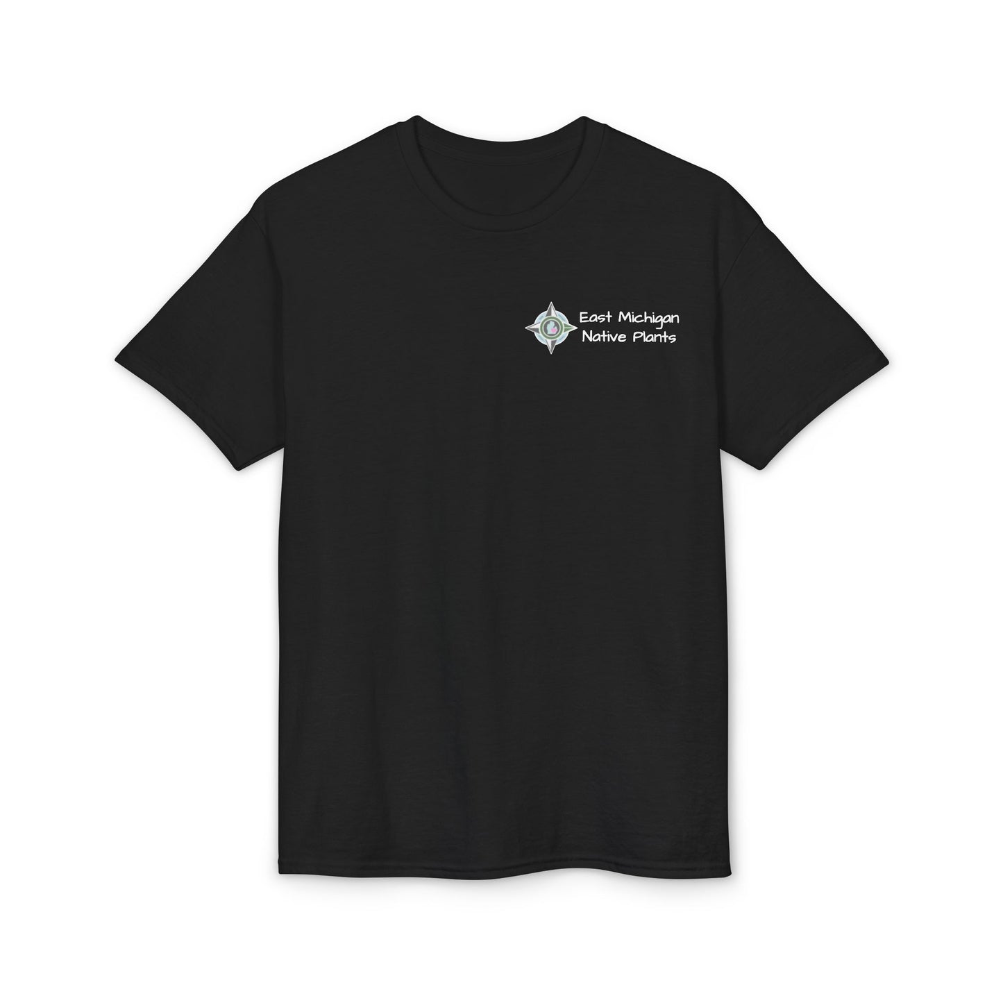 EastMichNatives DryBlend T-Shirt — EMNP Logo Tee for Native Gardeners & Plant Enthusiasts
