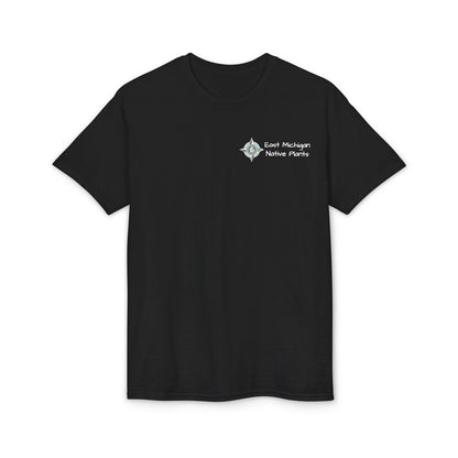 EastMichNatives DryBlend T-Shirt — EMNP Logo Tee for Native Gardeners & Plant Enthusiasts