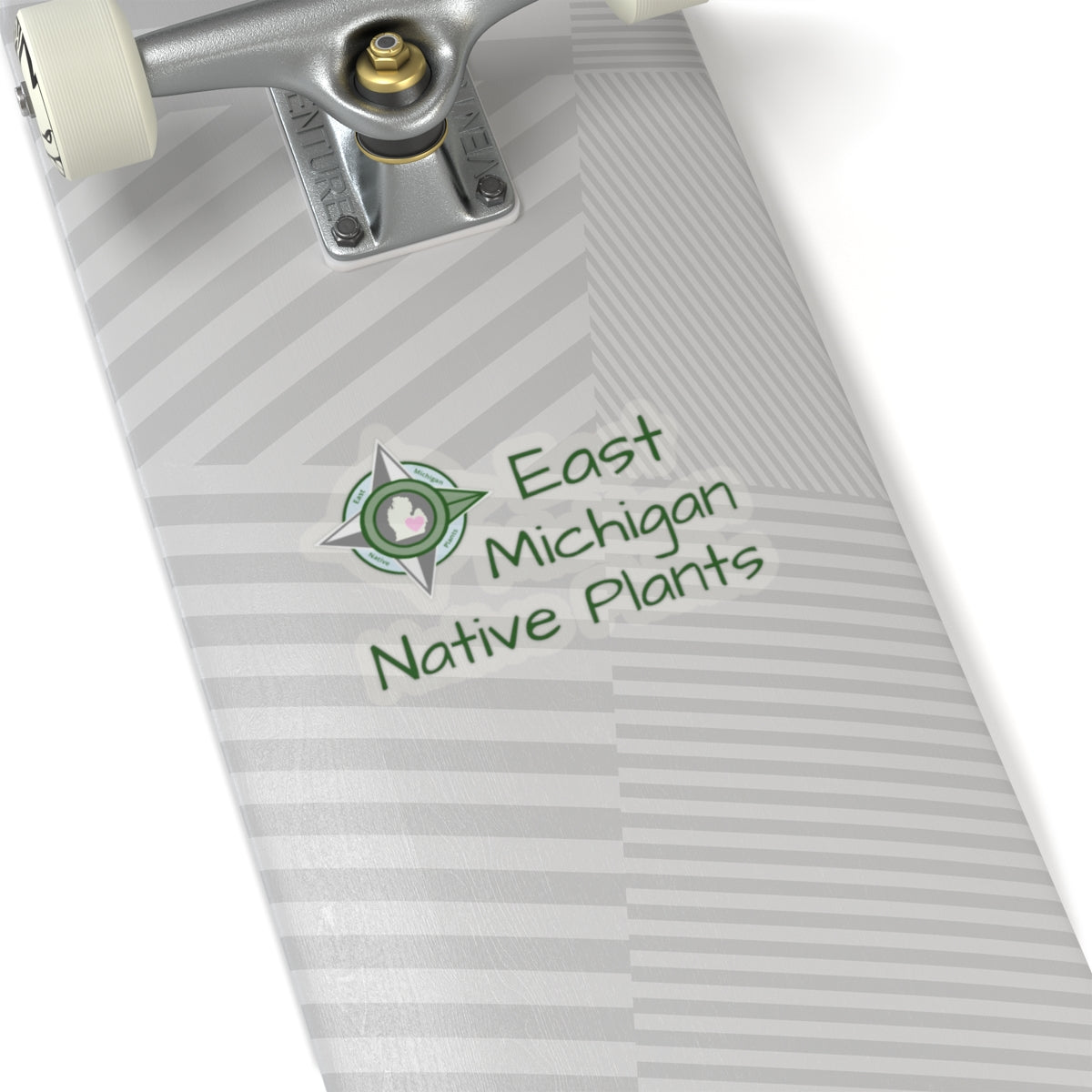 EastMichNatives Stickers, Transparent