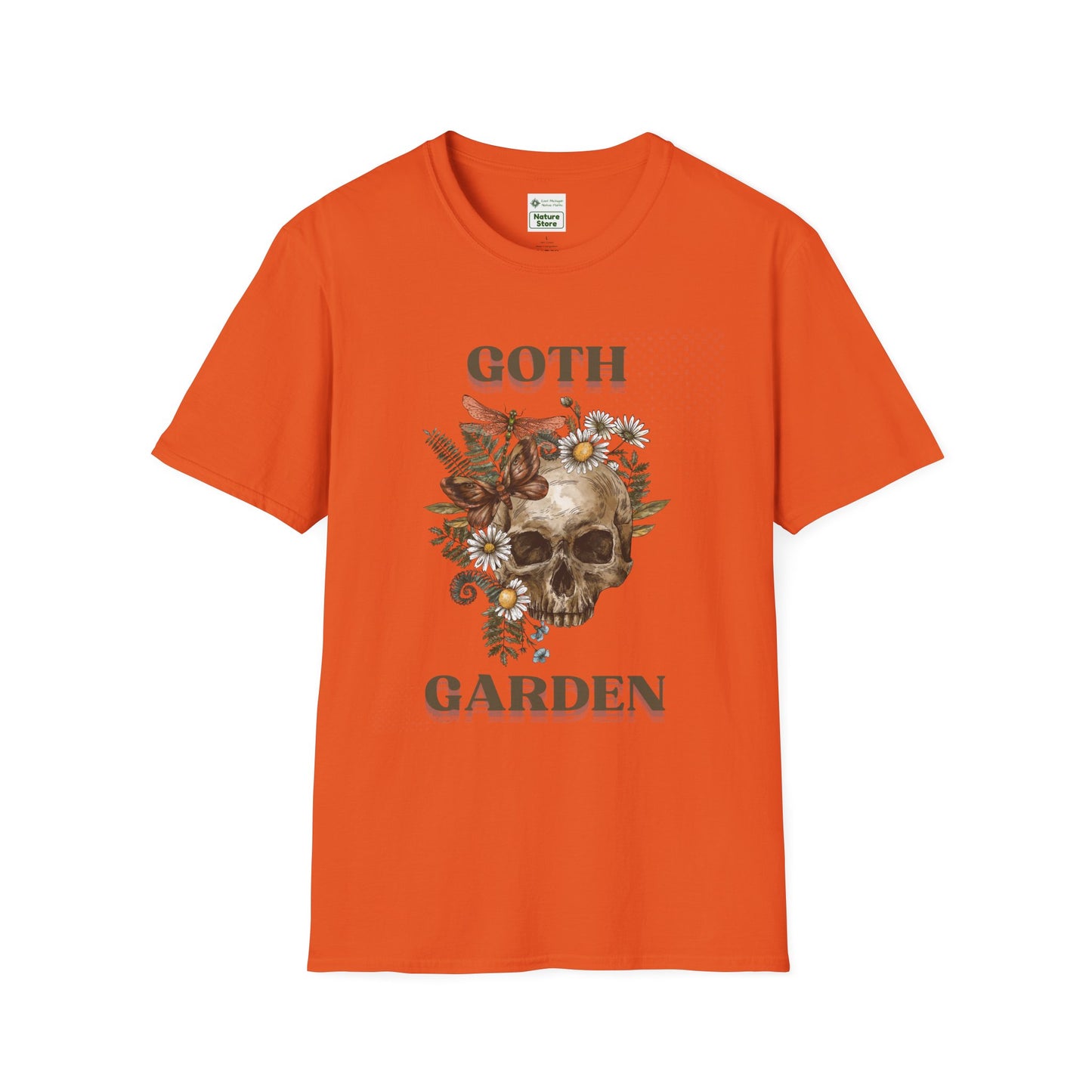 T-Shirt Unisex Softstyle, Goth Garden