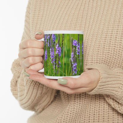 Ceramic Mug, (11oz, 15oz), Hoary Vervain