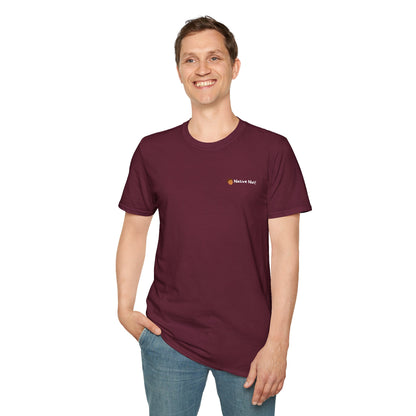Unisex Softstyle T-Shirt, Native Nut! (Back)