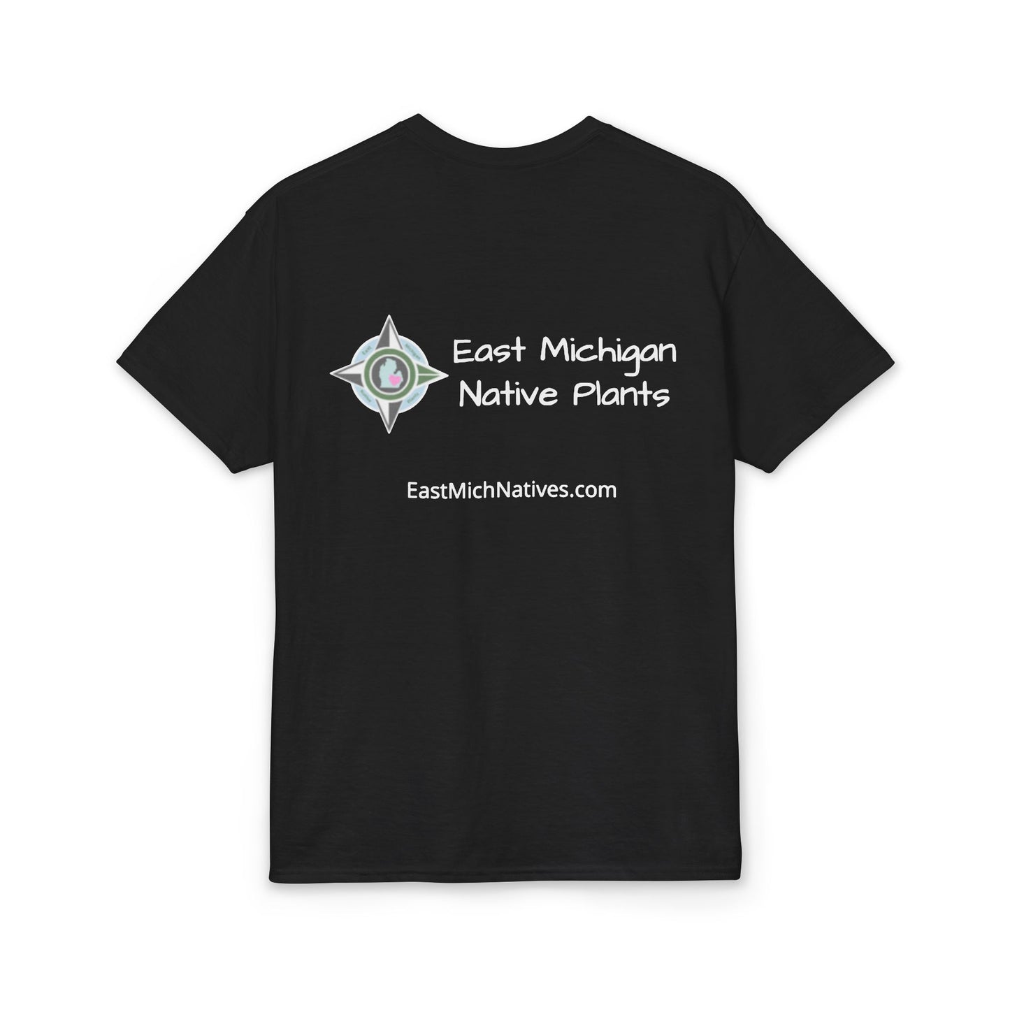 Dry Blend Moisture Wicking Tee "Distracted By Spiders" plus EMNP Logo