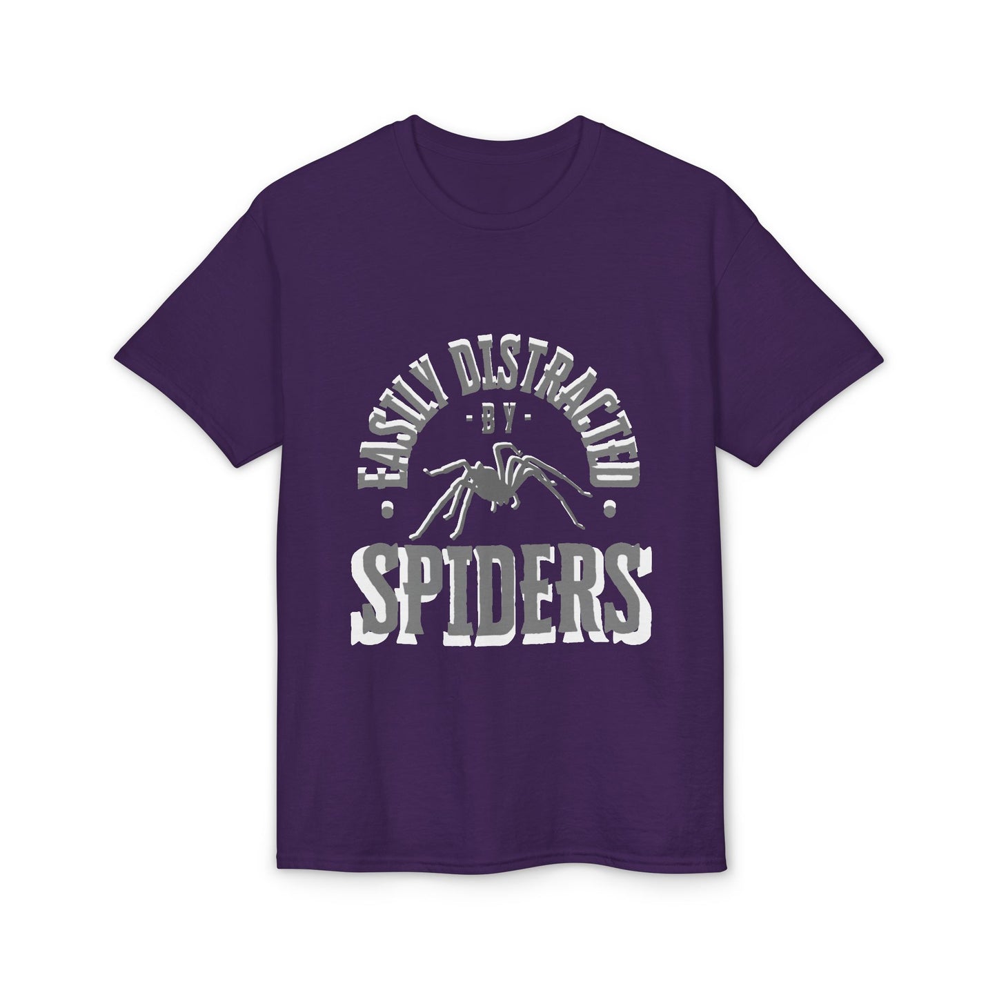 Dry Blend Moisture Wicking Tee "Distracted By Spiders" plus EMNP Logo
