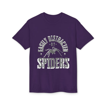 Dry Blend Moisture Wicking Tee "Distracted By Spiders" plus EMNP Logo