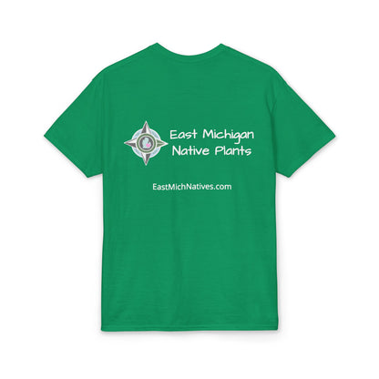 Dry Blend Moisture Wicking Tee Summer Garden w/EMNP Logo on back