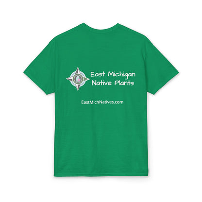 EastMichNatives DryBlend T-Shirt — EMNP Logo Tee for Native Gardeners & Plant Enthusiasts
