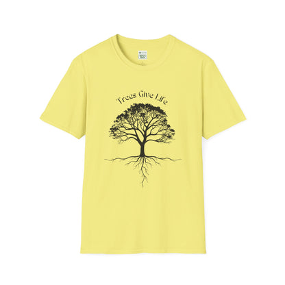 Unisex Softstyle T-Shirt, Trees Are Life!